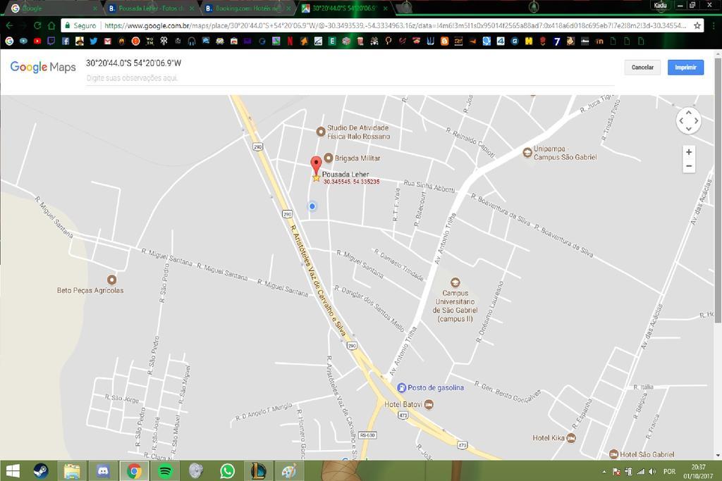 Pousada Leher Hotel São Gabriel Kültér fotó